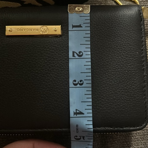 Joy mangano leather double wallet wristlet nwot - Picture 10 of 10